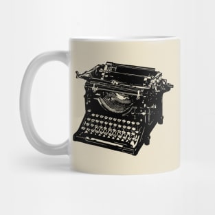 Antique Typewriter Mug